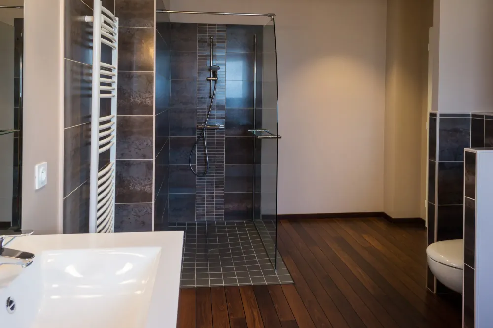 Douche à l'italienne à Lons-le-Saunier